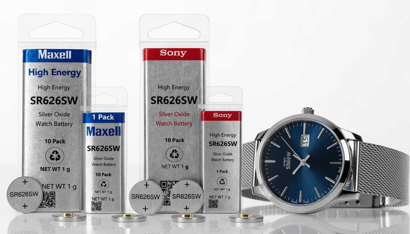 SR626SW Battery Brands Comparison