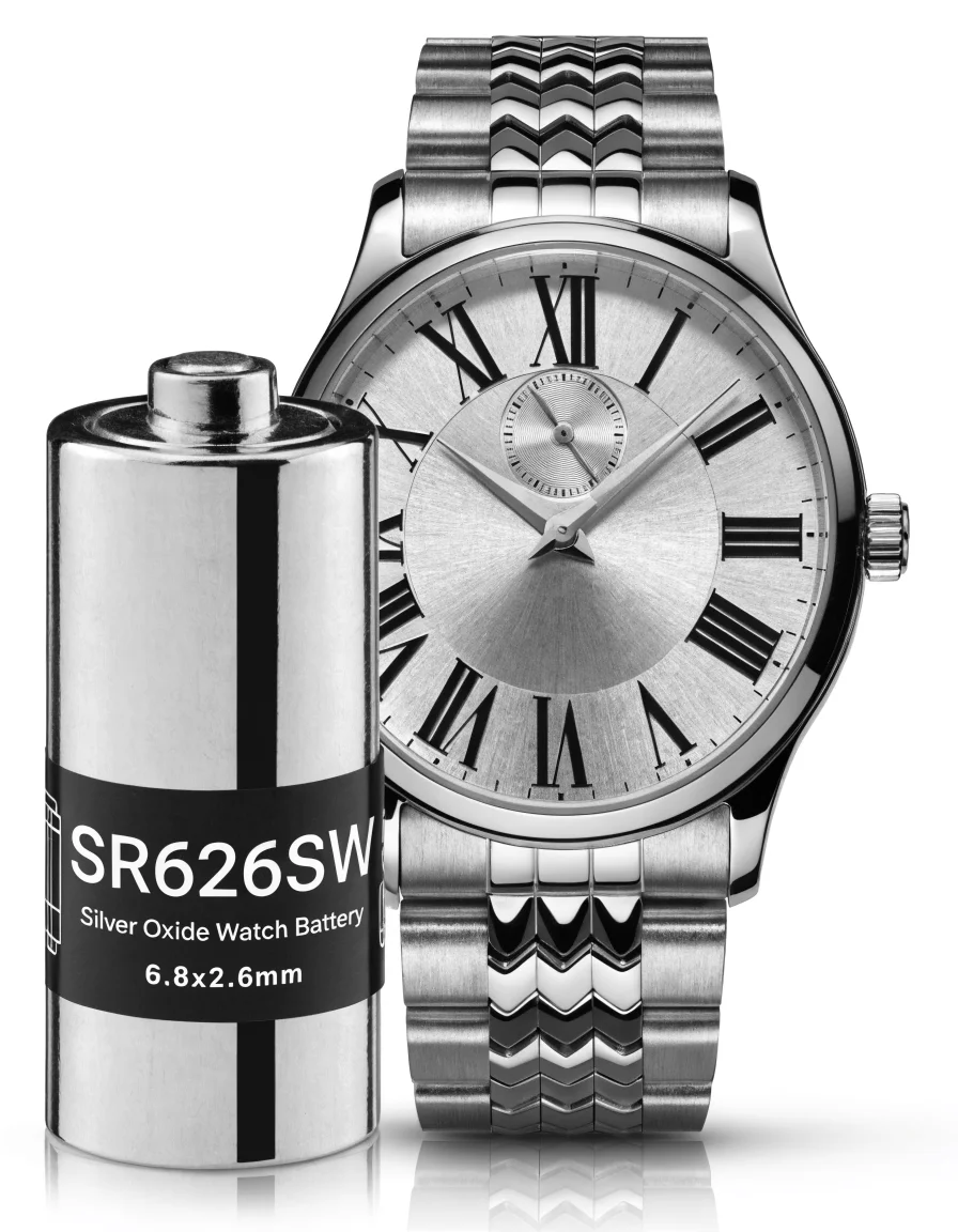 SR626SW battery specifications and dimensions